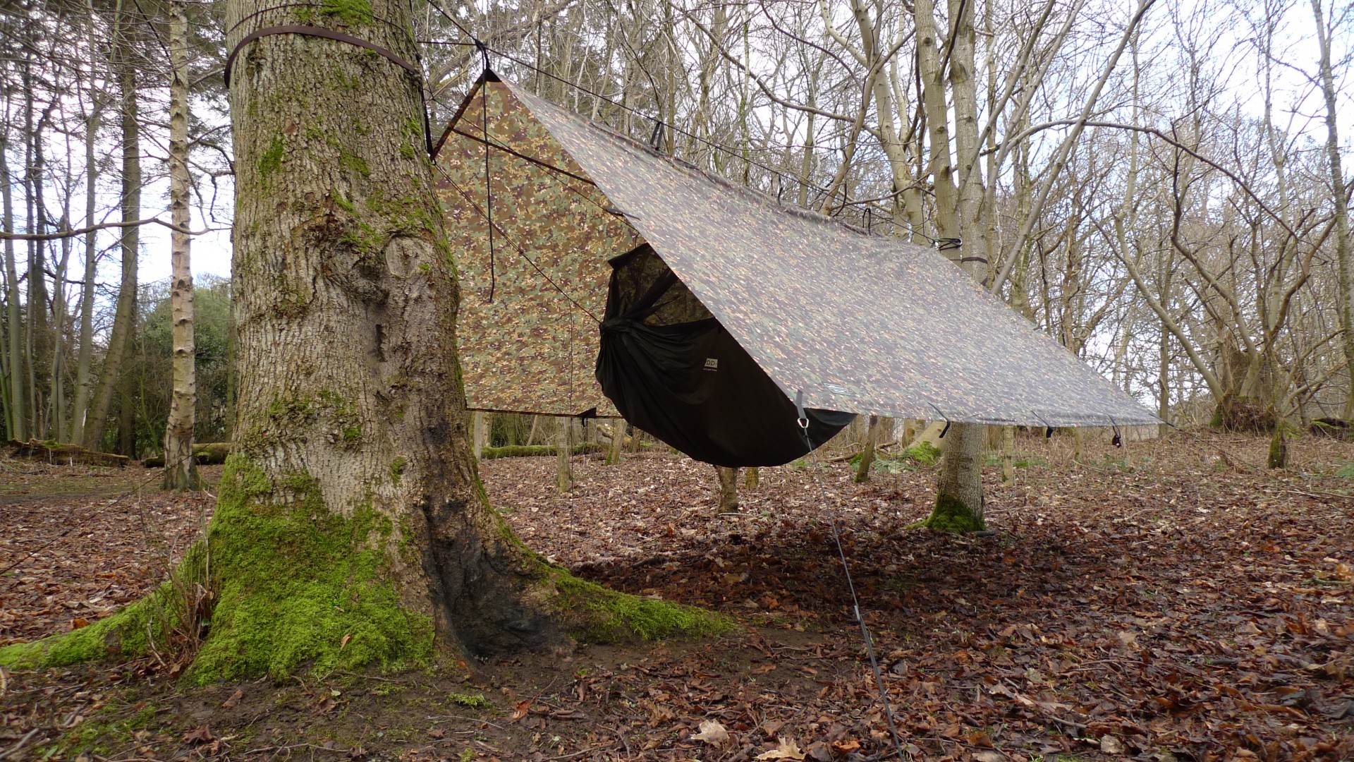 bivakovací celta 3,5x3,5m, DD Hammocks | natura-nuova.cz