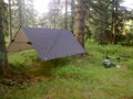 Bivakovací plachta SuperLight, 3x2,9m, 520g, kojot hnědý, DD Hammocks