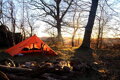 Bivakovací plachta DD Hammocks, 3x3m, oranžová