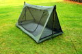 Vnitřní stan Superlight A-Frame Mesh Tent, DD Hammocks, 2 Dobrodruzi,  oliva zelená