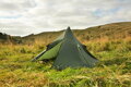Stan Pyramid Tent Superlight, DD Hammocks, 1+1 Dobrodruh, oliva zelená