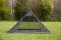 Vnitřní stan-moskytiéra Superlight Pyramid XL mesh Tent, DD Hammocks, 2 Dobrodruzi, oliva zelená