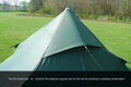 Stan Superlight Pyramid XL Tent, DD Hammocks, 2 Dobrodruzi, oliva zelená