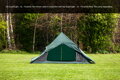 Stan Superlight Pyramid XL Tent, DD Hammocks, 2 Dobrodruzi, oliva zelená