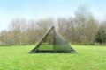 Vnitřní stan Superlight Solo Mesh Tent, DD Hammocks, 1 Dobrodruh, oliva zelená