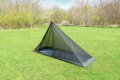 Vnitřní stan Superlight Solo Mesh Tent, DD Hammocks, 1 Dobrodruh, oliva zelená