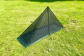 Vnitřní stan Superlight Solo Mesh Tent, DD Hammocks, 1 Dobrodruh, oliva zelená