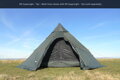 Vnitřní rodinný stan Tipi mesh Tent Superlight, 4 Dobrodruzi