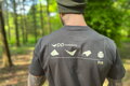 Triko Icon pánské, klasický střih, dřevěné uhlí, DD Hammocks