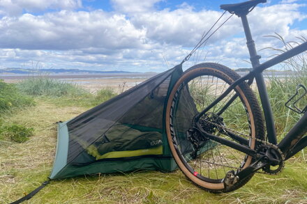 Vnitřní stan Bikepacker Superlight k bivakovací plachtě Bikepacker