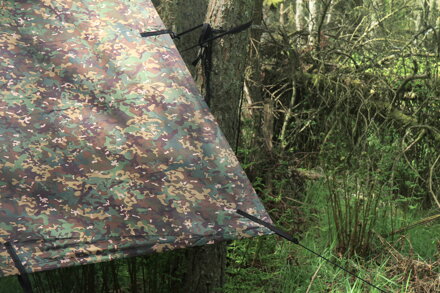 Bivakovací plachta DD Hammocks, 3x3m, Multicam