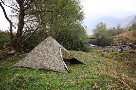 Stan Pyramid Tent, DD Hammocks, 1+1 Dobrodruh, Multicam