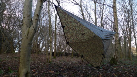 Bivakovací plachta 3x3m PRO, Multicam, DD Hammocks