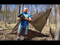 Bivakovací plachta 3x3m PRO,  oliva zelená,DD Hammocks